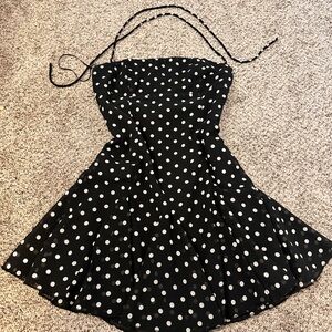Princess Polly Delemere mini dress with White Dots NEVER WORN
